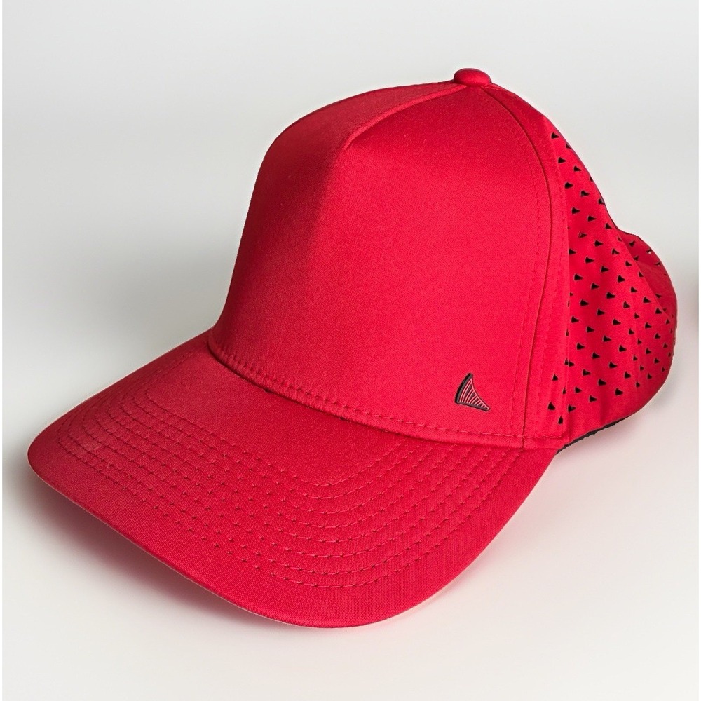 Salt Mafia Flexwave Curved Performance Breathable Buoy Brim Red Hat Standard